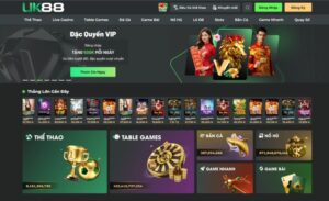 UK88 – Sảnh cá cược quốc tế được ưa chuộng top 1 Việt Nam